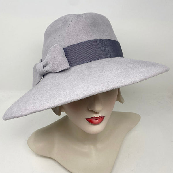 Holly in Dove – Lilliput Hats - Main Image