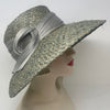 Lynn in sage raffia