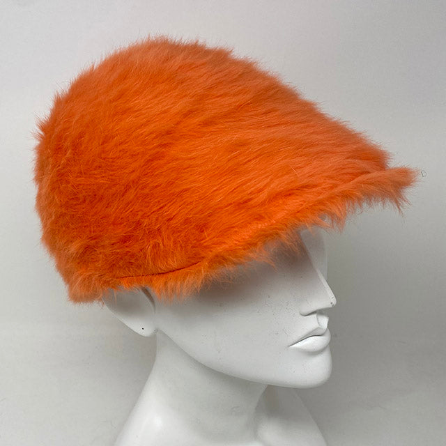 Andy Cap in tangerine angora