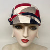 Barrow cap in patchwork