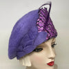 Diva beret in lavender.