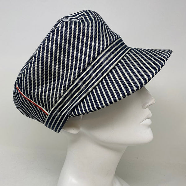 Enfield in stripe Japanese Denim