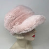 Enfield in blush faux fur