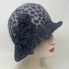 Gatsby in grey leopard print