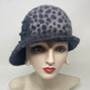 Gatsby in grey leopard print