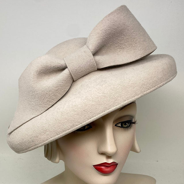 Renee in alabaster felt