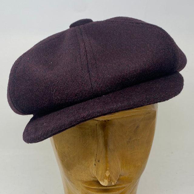 Big Apple Cap in eggplant