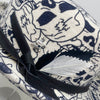 Buster in black white skull print