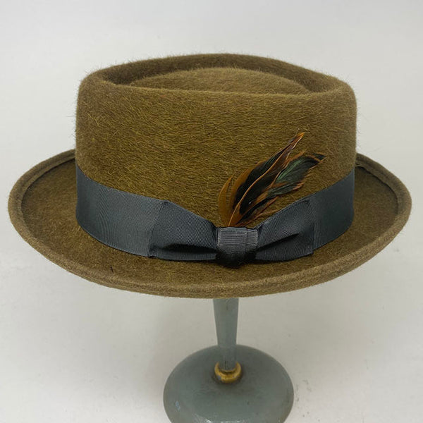 Buster in Moss Mohair