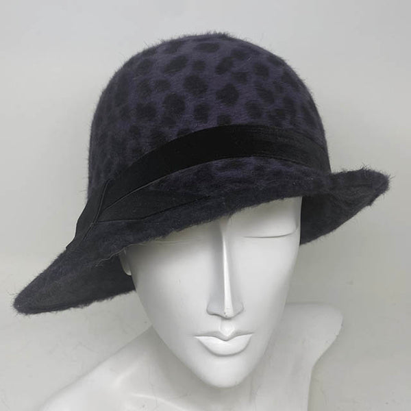 Gatsby in eggplant leopard