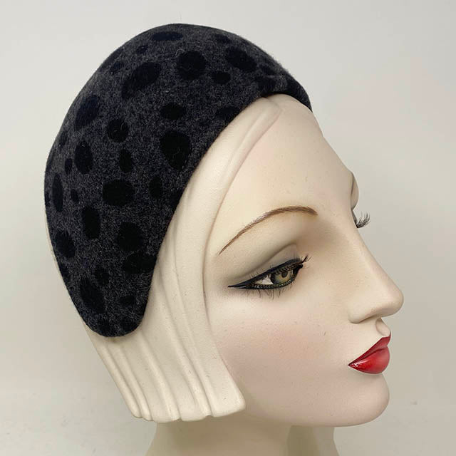 Halo in Grey Leopard